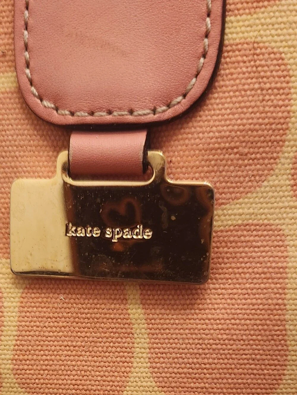 Kate Spade Pink Giraffe Print Tote